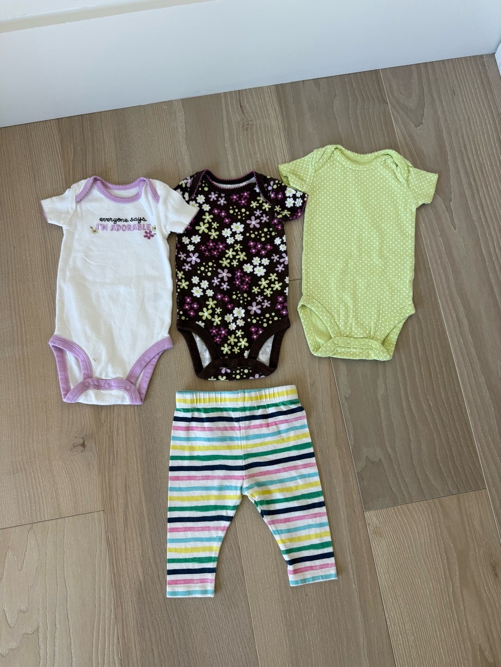 Child of Mine by Carter's Onesies and Circo Pants Set